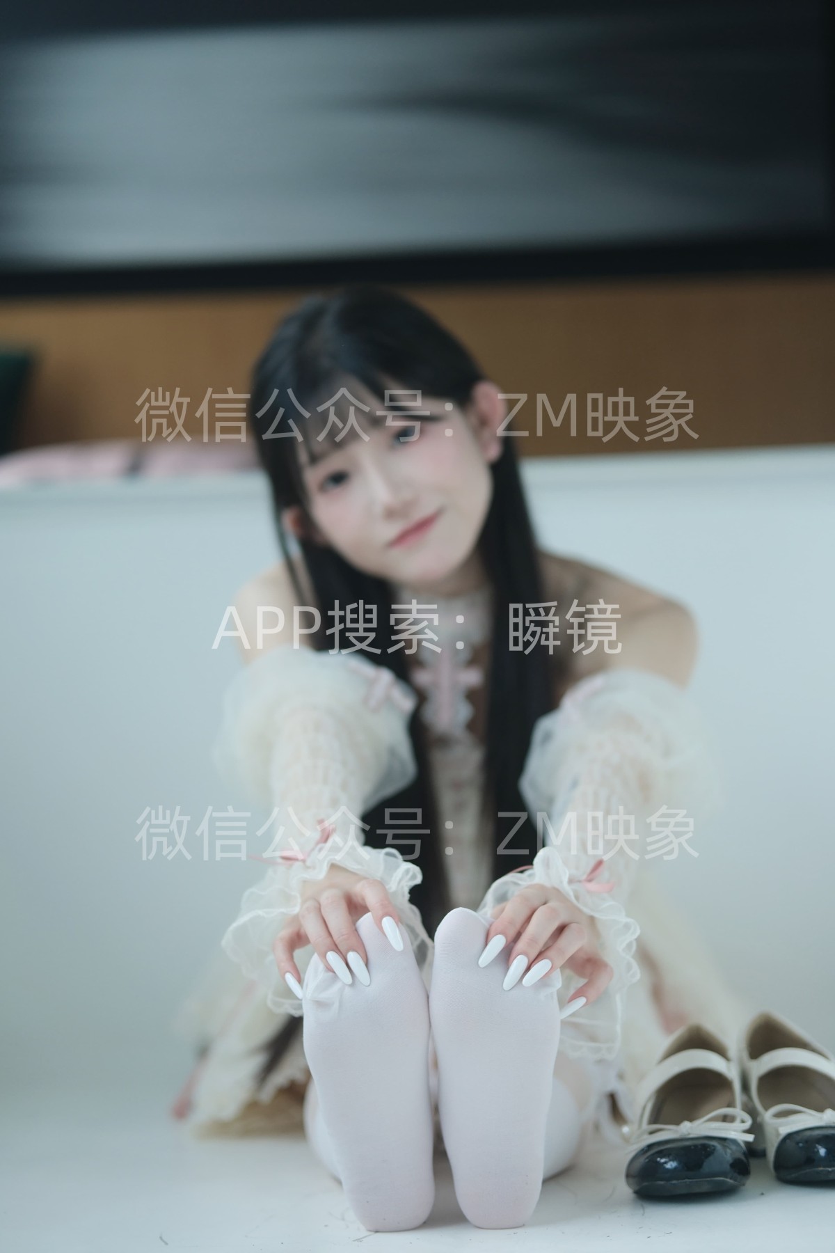 织梦映像：六月众筹二期-白丝版 [191P/1V/676MB]插图2