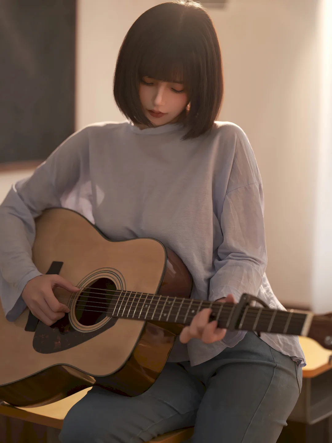 小仓千代w NO.155 – 吉他少女[20P/125MB]插图2