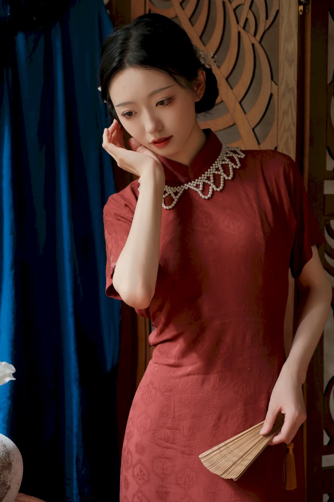 [YITUYU艺图语]2023.07.25 红色 小羊爱干饭[20+1P/338MB]插图3