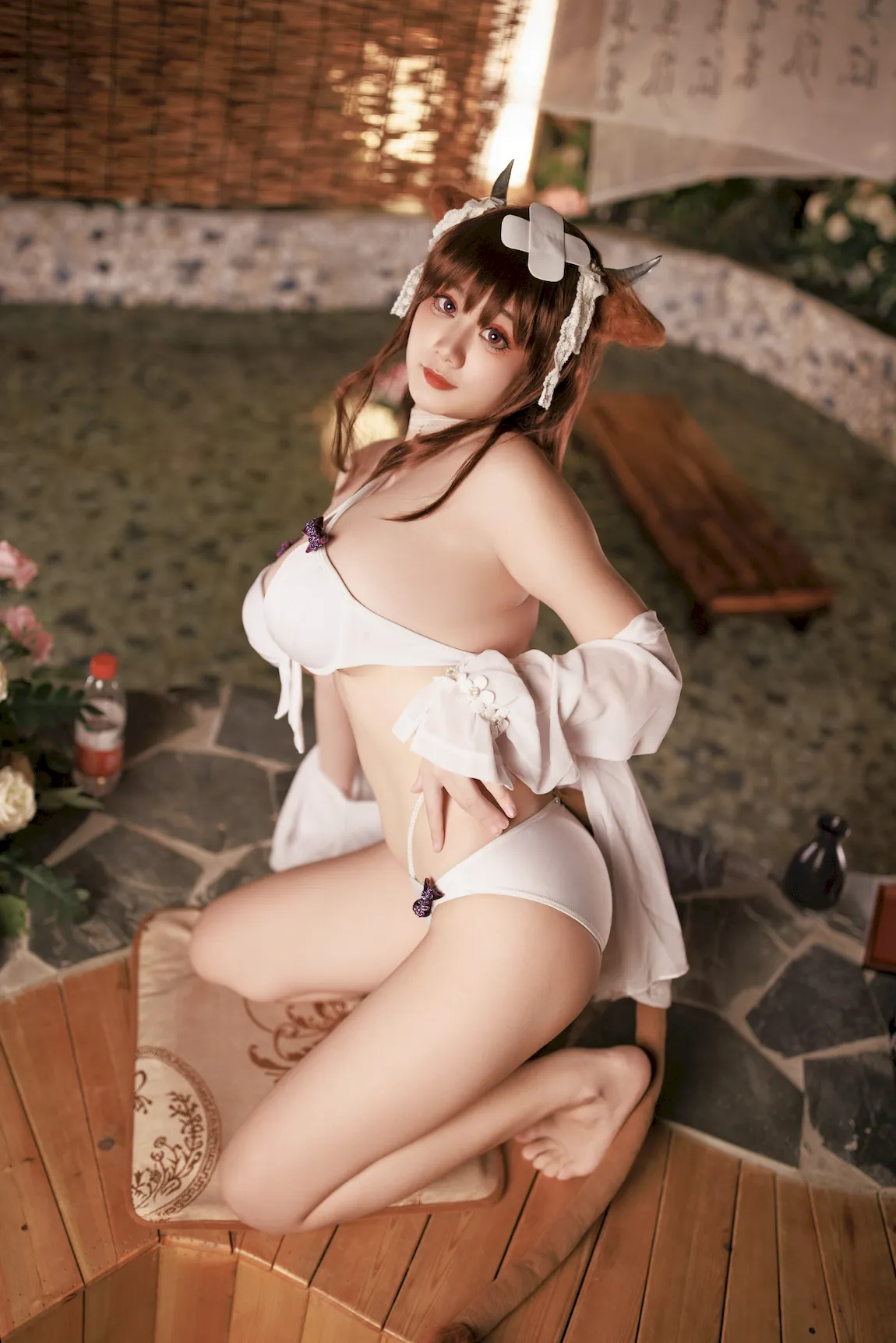阿雪雪 NO.034 – 温泉牛牛[35P/600MB]插图