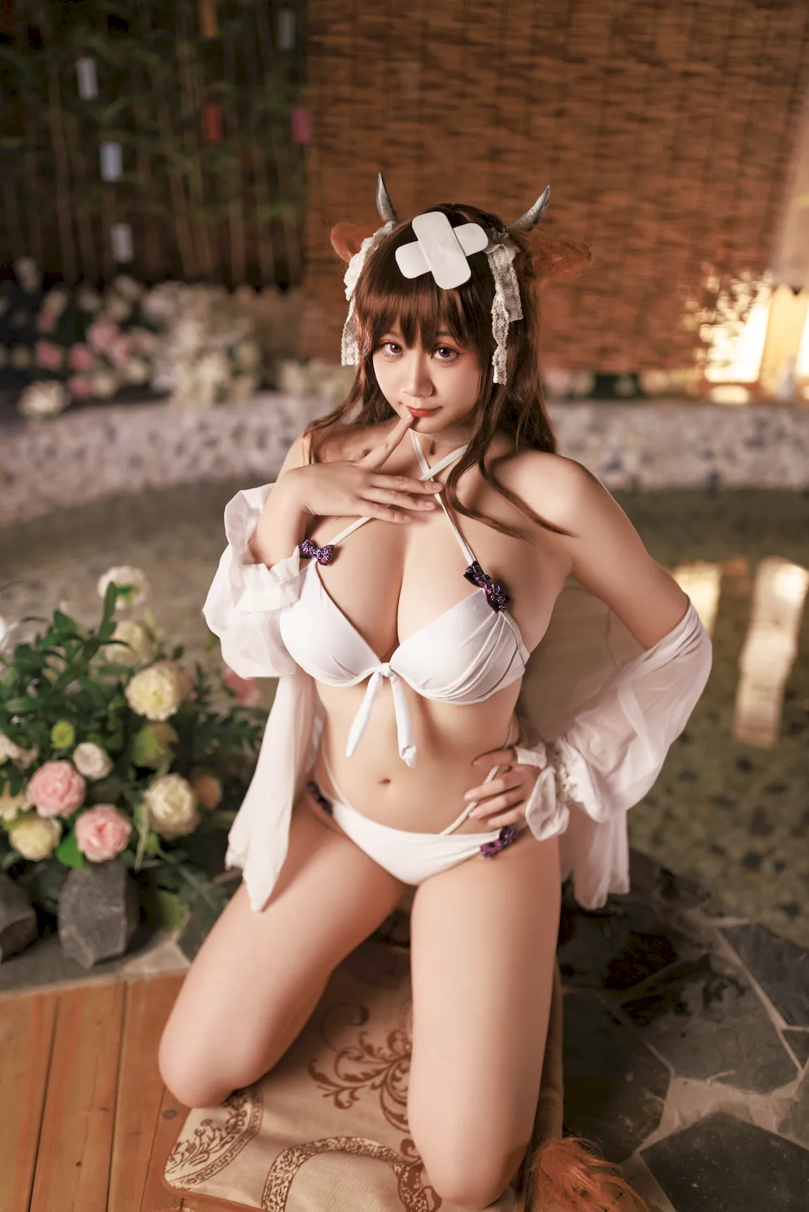 阿雪雪 NO.034 – 温泉牛牛[35P/600MB]插图1