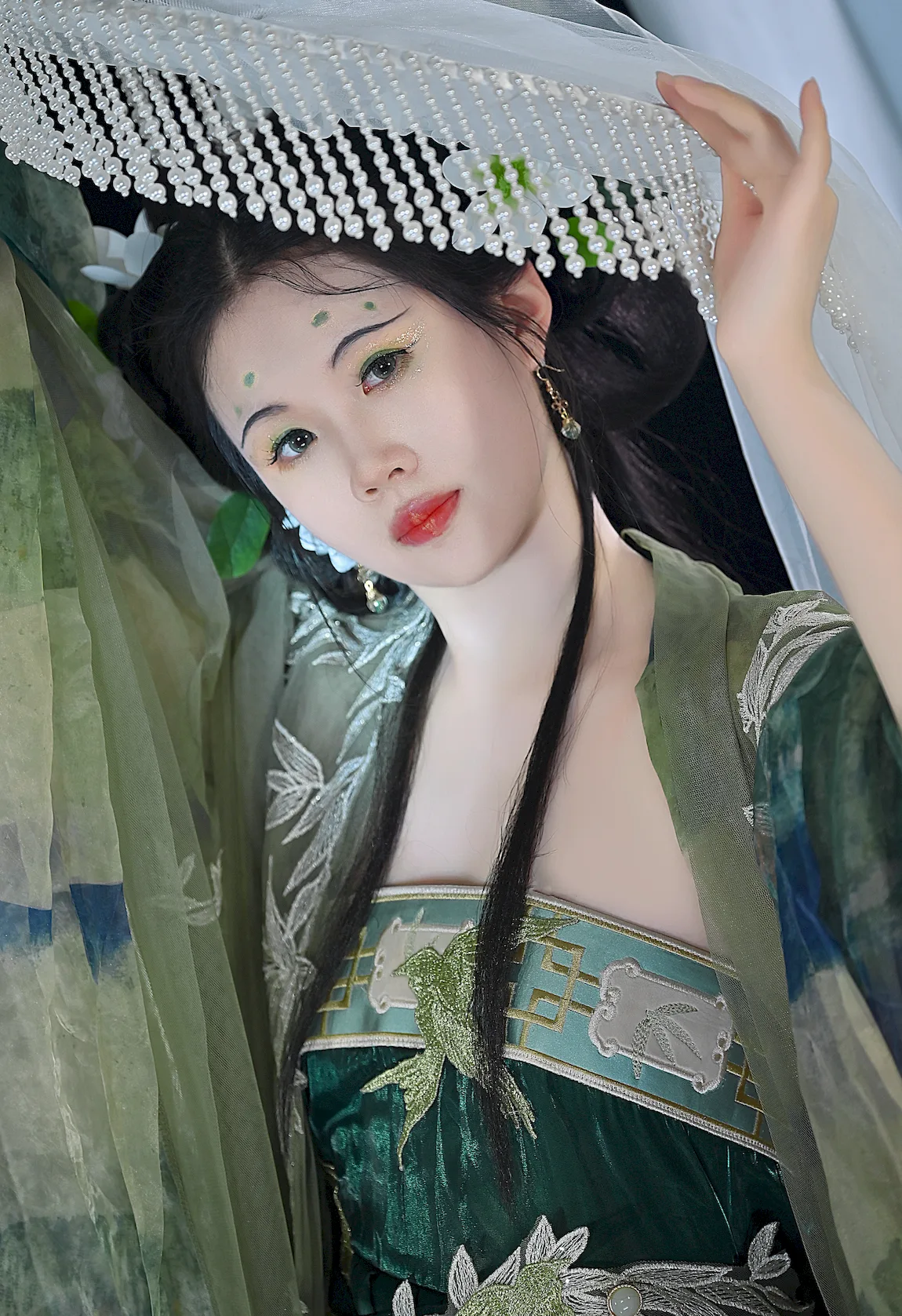[YITUYU艺图语]2023.07.18 绿 阿靖[21+1P/354MB]插图1