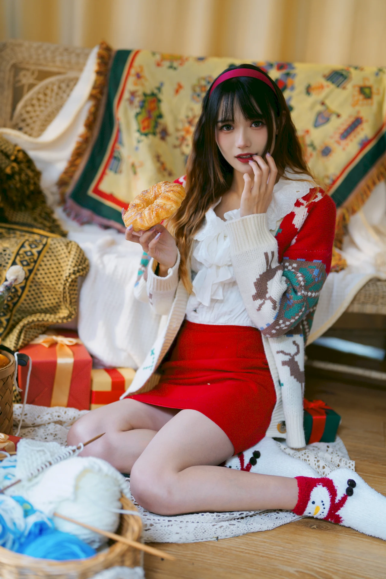 [YITUYU艺图语]2023.07.10 心动圣诞 兔子Zzz不吃胡萝卜[25+1P/268MB]插图3