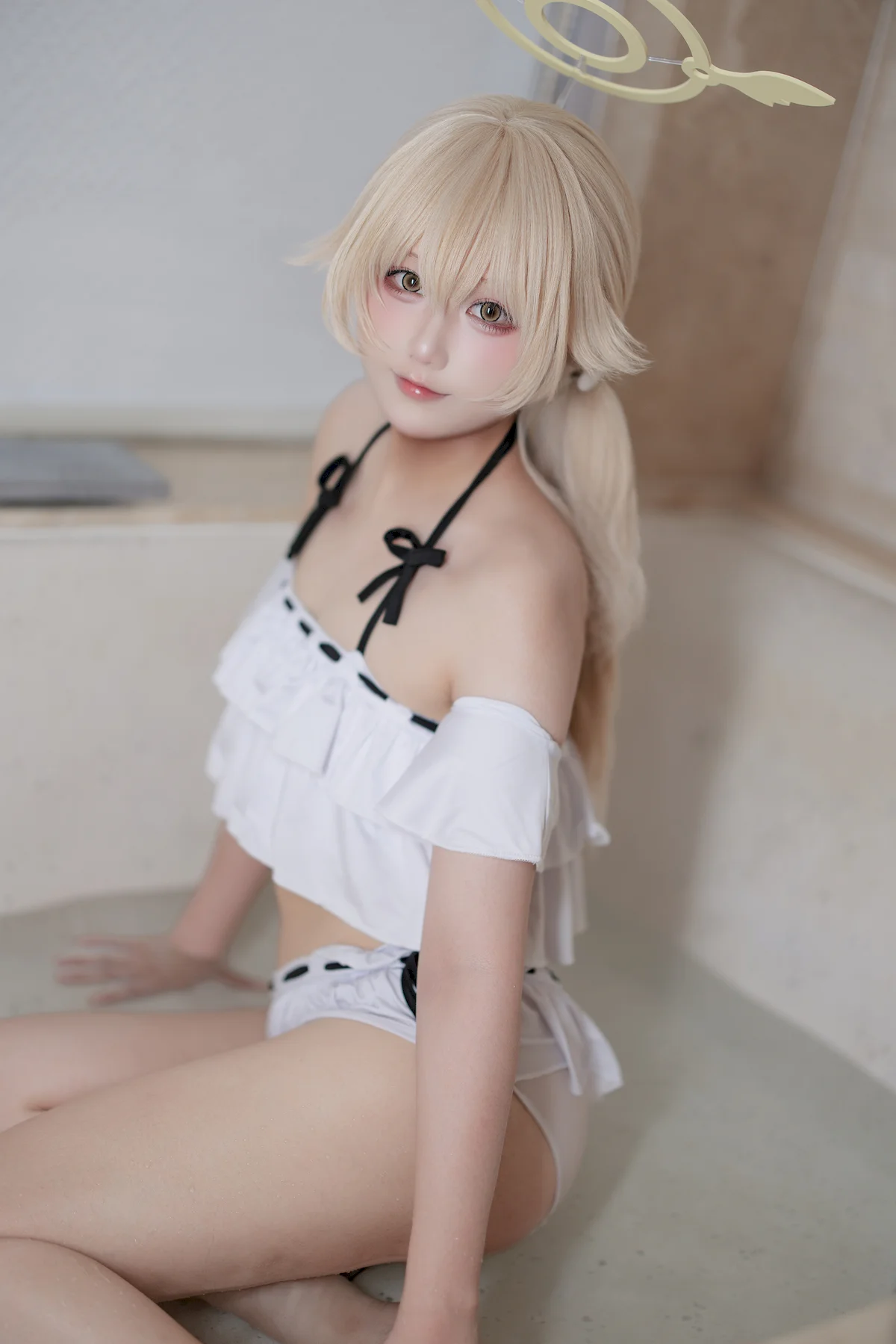 lunananya NO.021 – 蔚蓝档案 阿慈谷日富美泳装[26P/126MB]插图3
