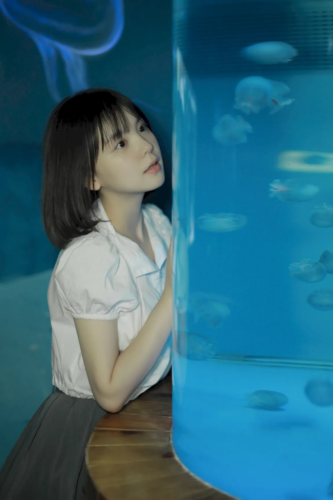 [YITUYU艺图语]2023.07.25 lost in blue 雨一颗[27+1P/394MB]插图1