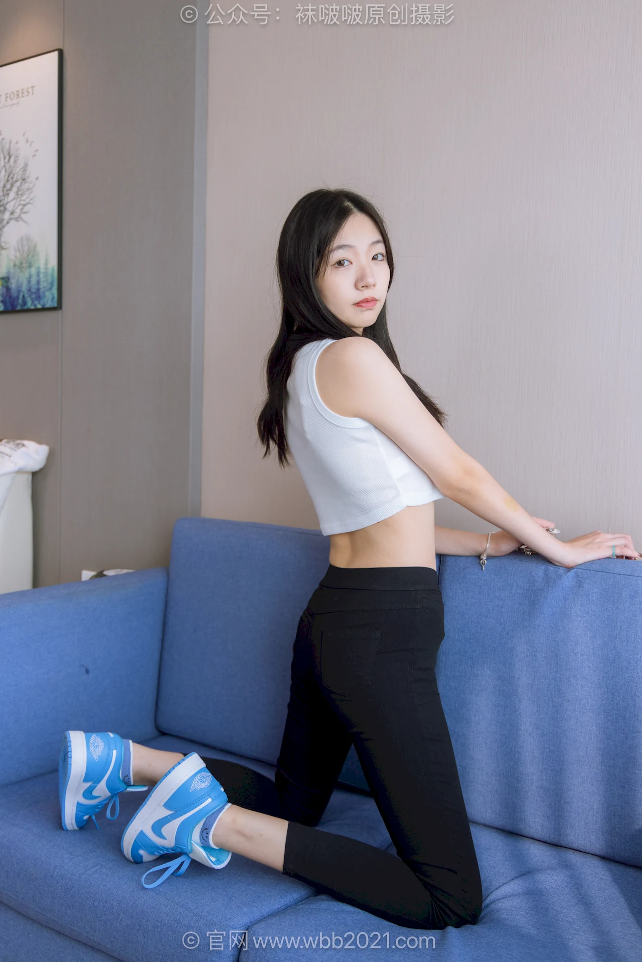 [BoBoSocks袜啵啵]积分限定作品 NO.049 小甜豆-板鞋、白棉袜、裸足[140P/1V/6.45GB]插图2