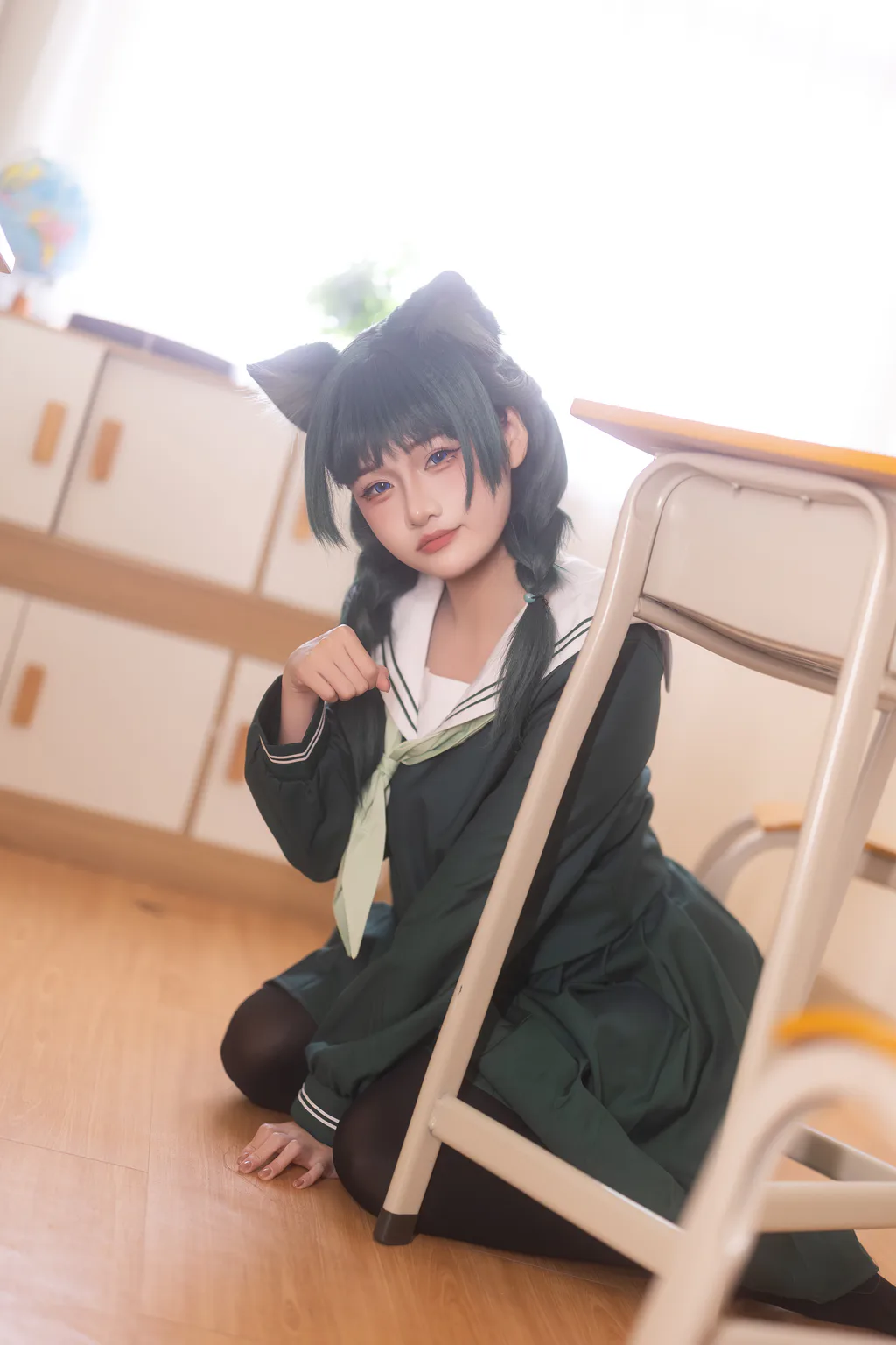 Xiaoyukiko NO.009 – Neko Maomao 要师少女 猫猫 Jk[63P/233MB]插图3