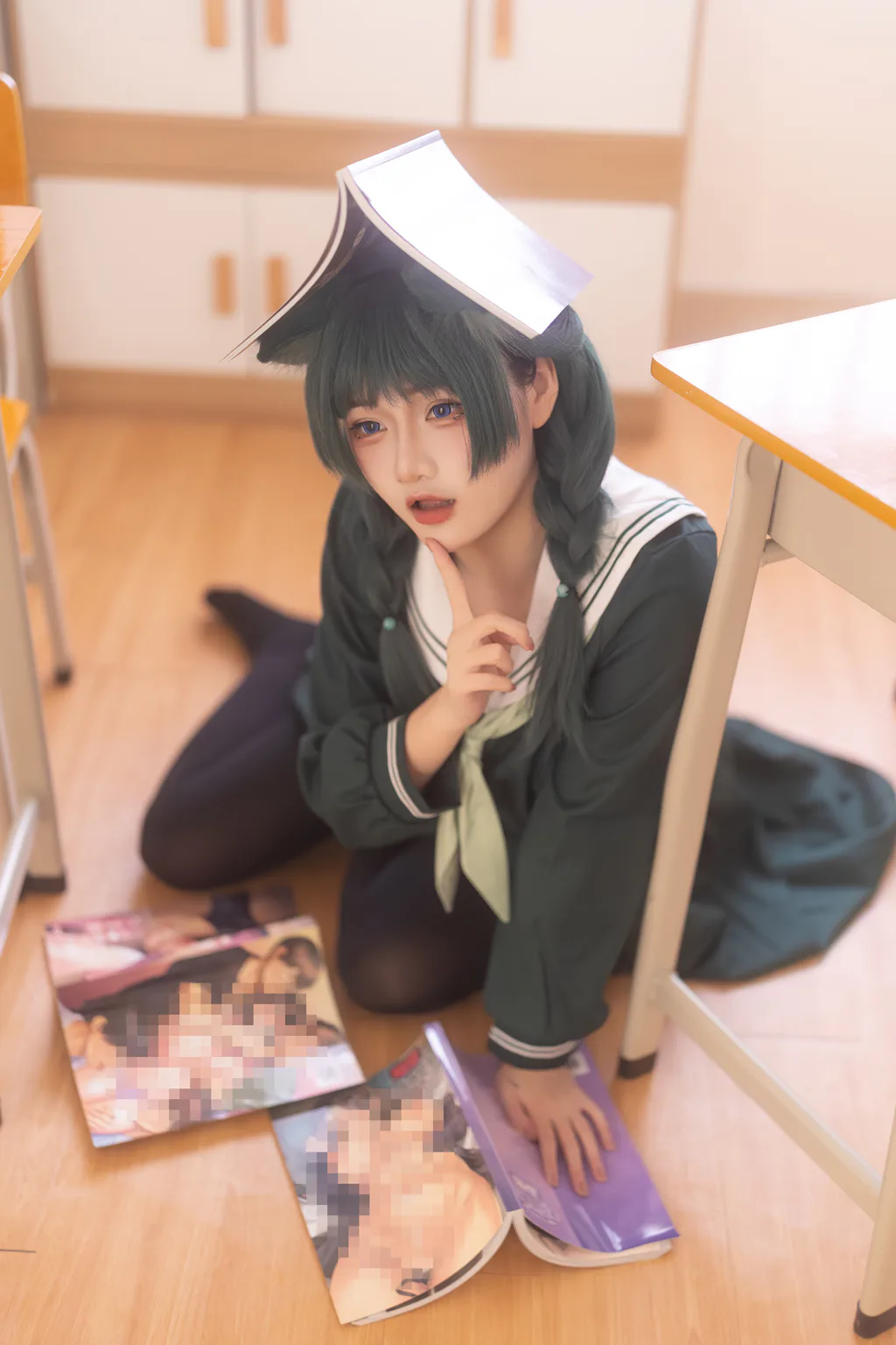 Xiaoyukiko NO.009 – Neko Maomao 要师少女 猫猫 Jk[63P/233MB]插图
