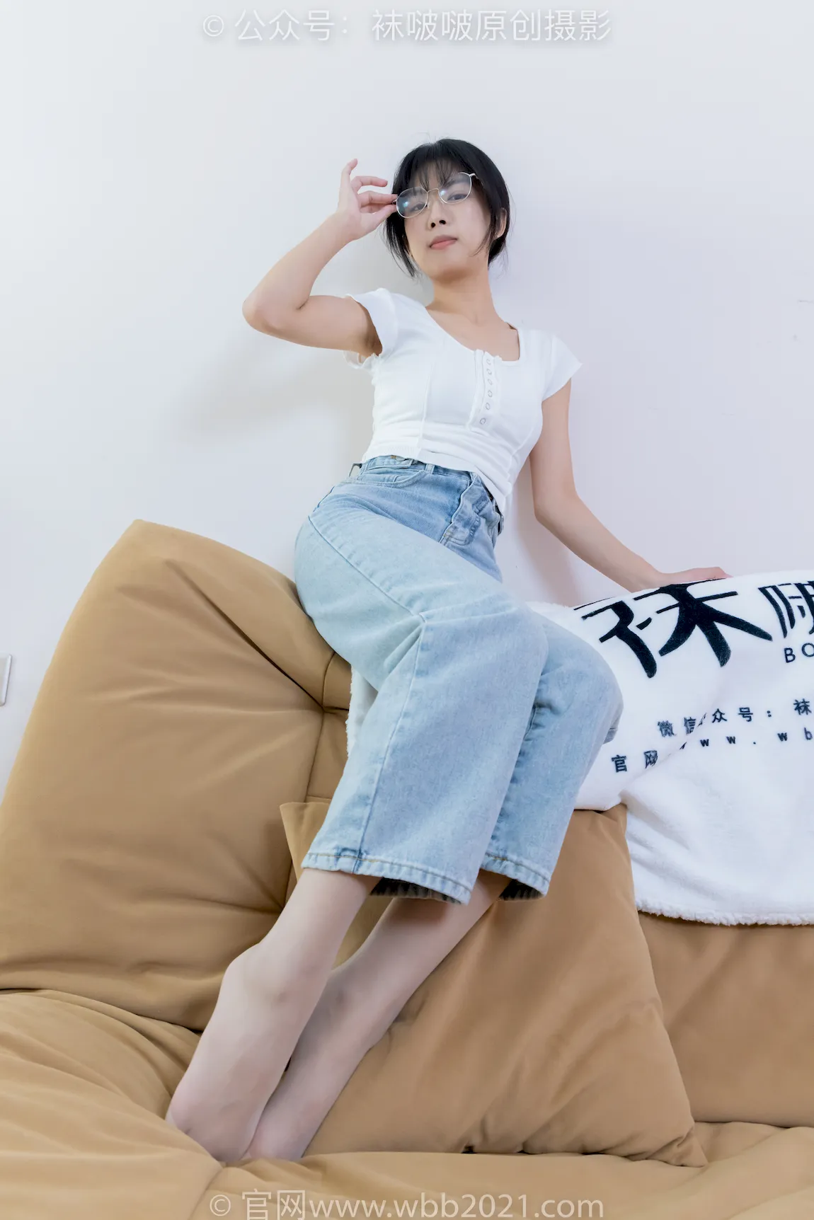 [BoBoSocks袜啵啵]积分限定作品 NO.042 奶油-皮鞋、白船袜、薄肉丝、船袜[145P/1V/6.86GB]插图