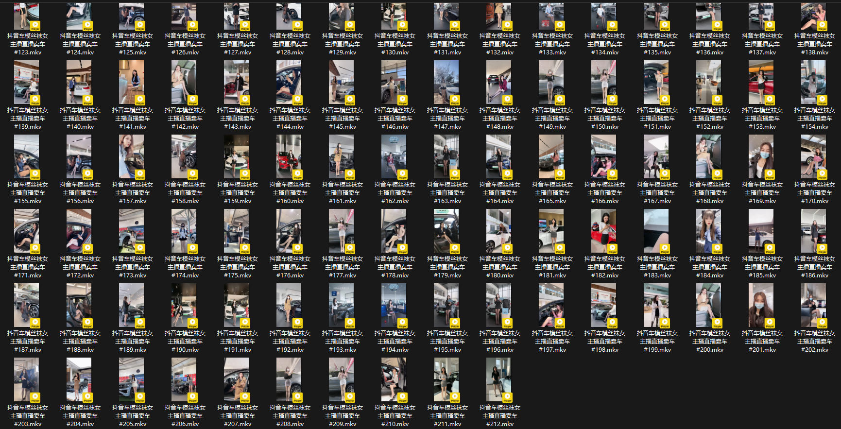 抖音女主播直播卖车合辑 [217V/60.24GB]插图1