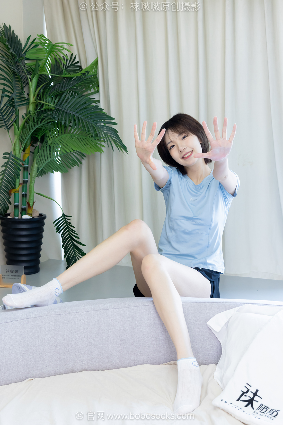 袜啵啵753期：小甜豆-板鞋、白棉袜（中筒）、裸足、裸足海盐黑胡椒叉子摆盘剧情[289P/1V/7.27GB]插图2
