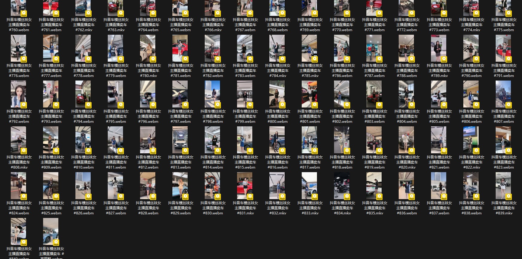 抖音女主播直播卖车合辑3[386V/43.34GB]插图1