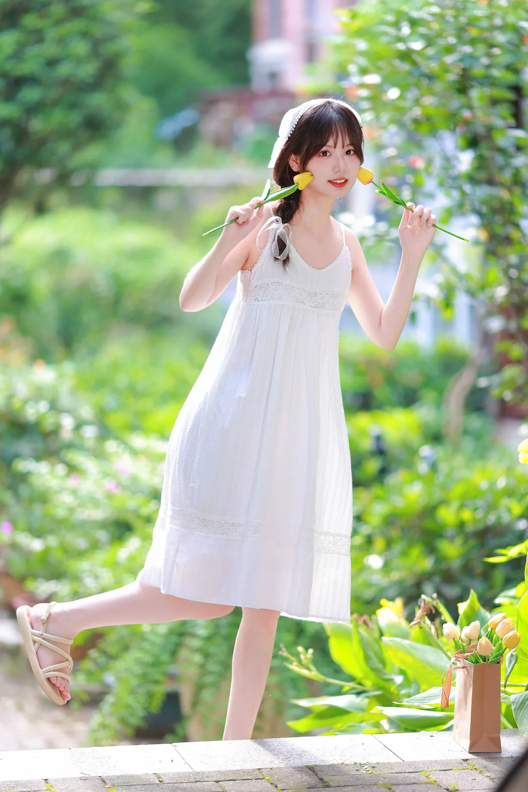[YITUYU艺图语]2023.08.21 初夏 暮烟色CC[27+1P/382MB]插图1