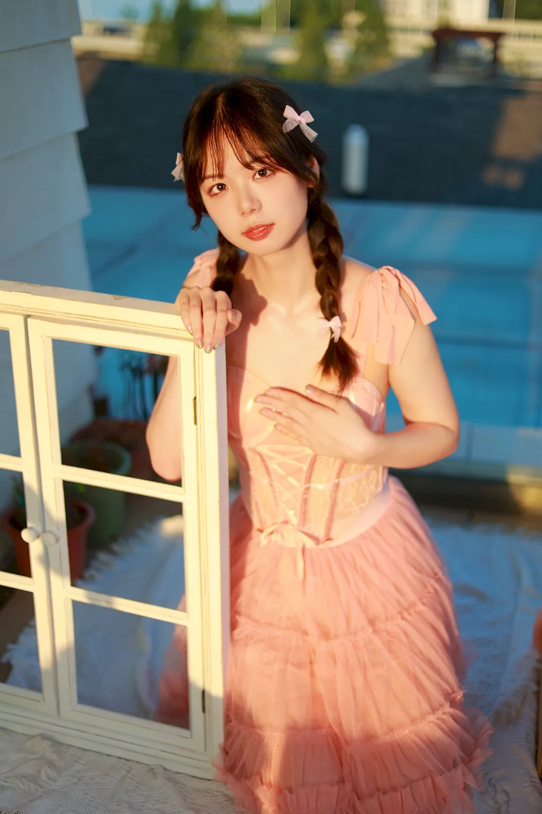 [YITUYU艺图语]2023.08.17 晚霞之约 暮烟色CC[32+1P/490MB]插图