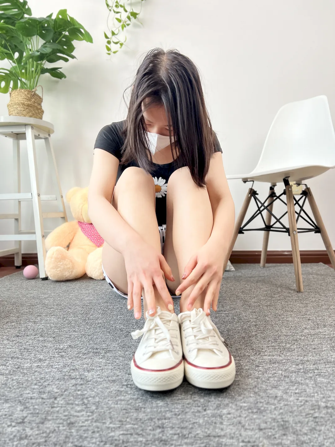 三禾摄影 NO.077 休闲短裤 帆布鞋[316P/1V/1.38GB]插图