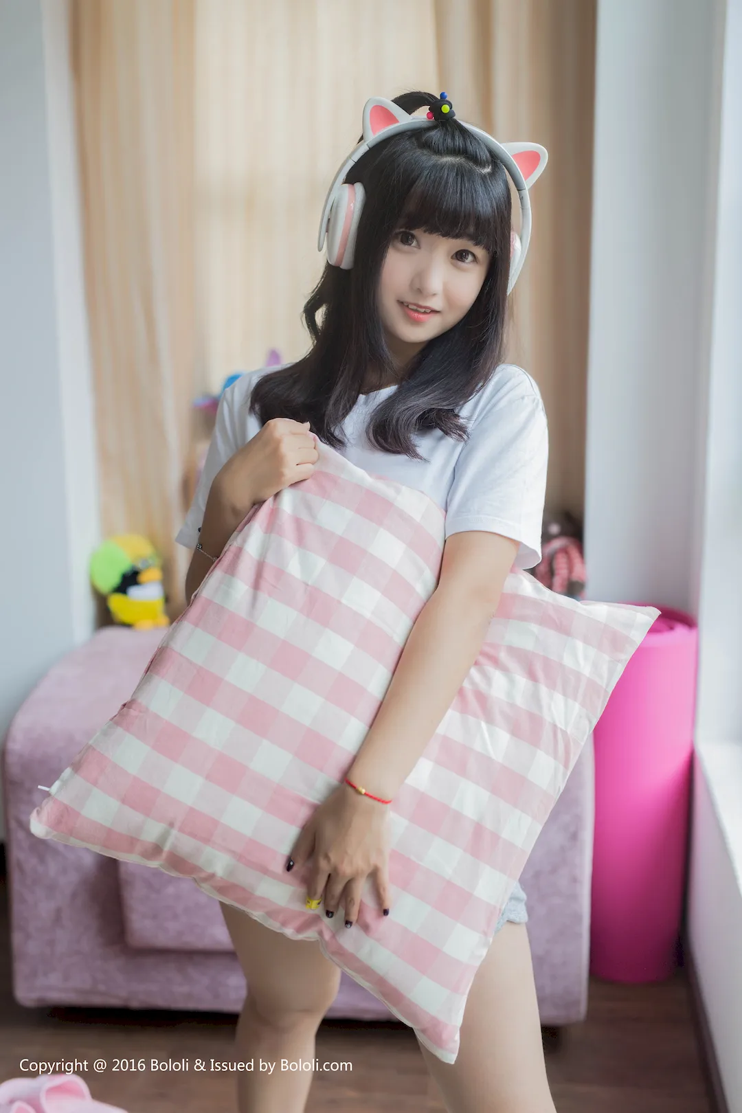 [Kimoe激萌文化]2016.10.20 KIM006 球球喵耳机 周闻[40+1P/152M]插图3