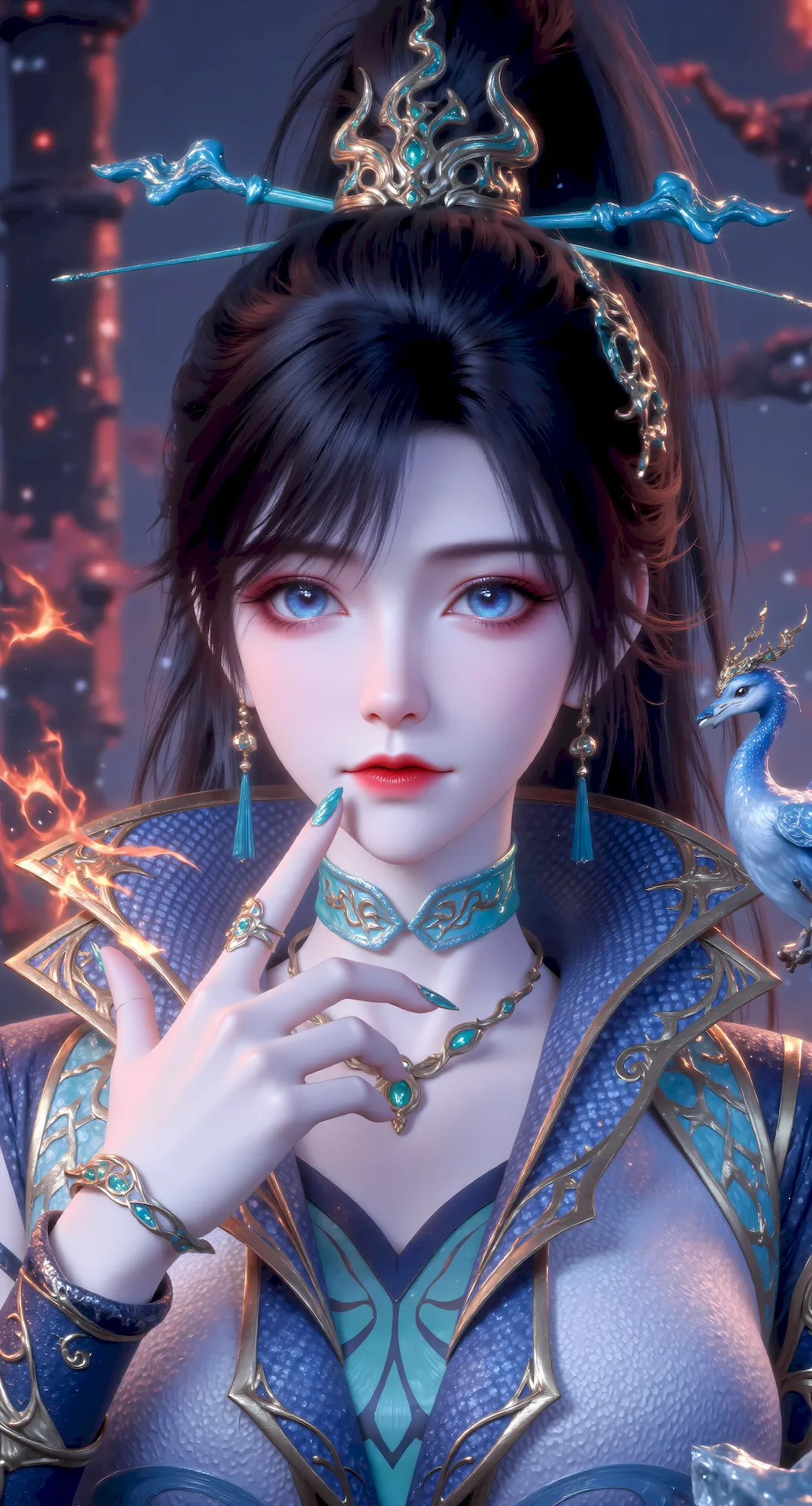 AI绘画 1159 青鳞 [44P/667M]插图1