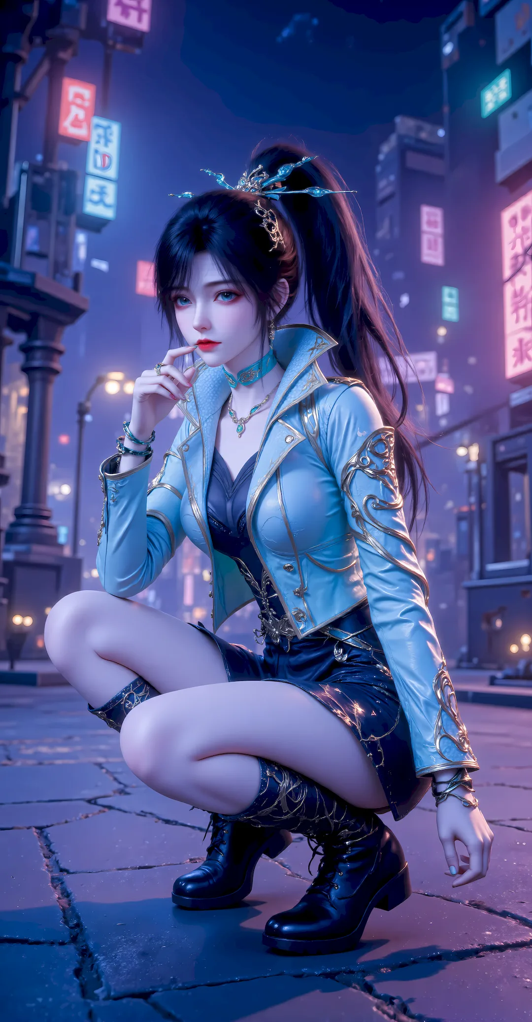 AI绘画 1159 青鳞 [44P/667M]插图3