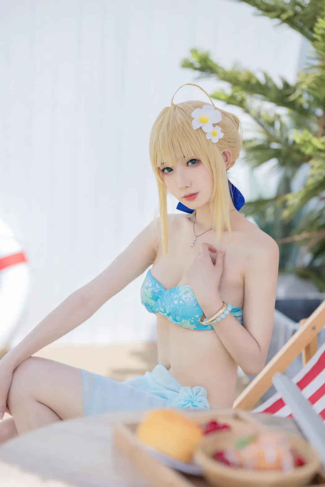 封疆疆v NO.086 – FGO Saber 泳装[49P/404MB]插图2