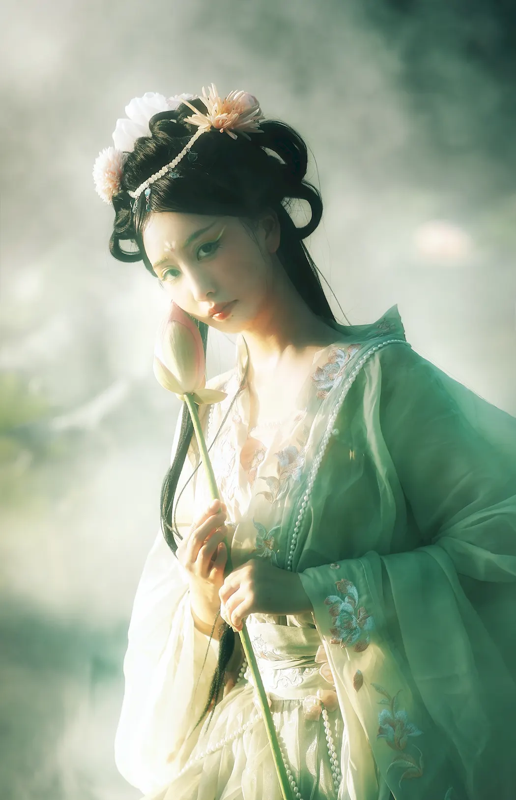 [YITUYU艺图语]2023.09.06 荷花妖 筱晴[22+1P/106MB]插图3