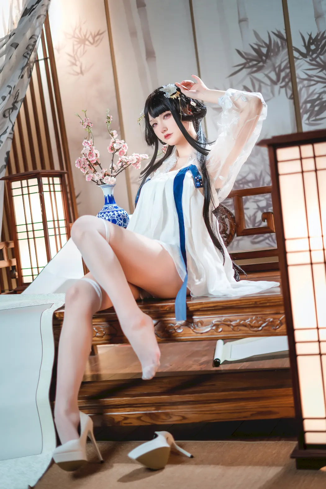 [YITUYU艺图语]2023.09.21 碧蓝航线-逸仙旗袍 仙九Airi_[22+1P/602MB]插图