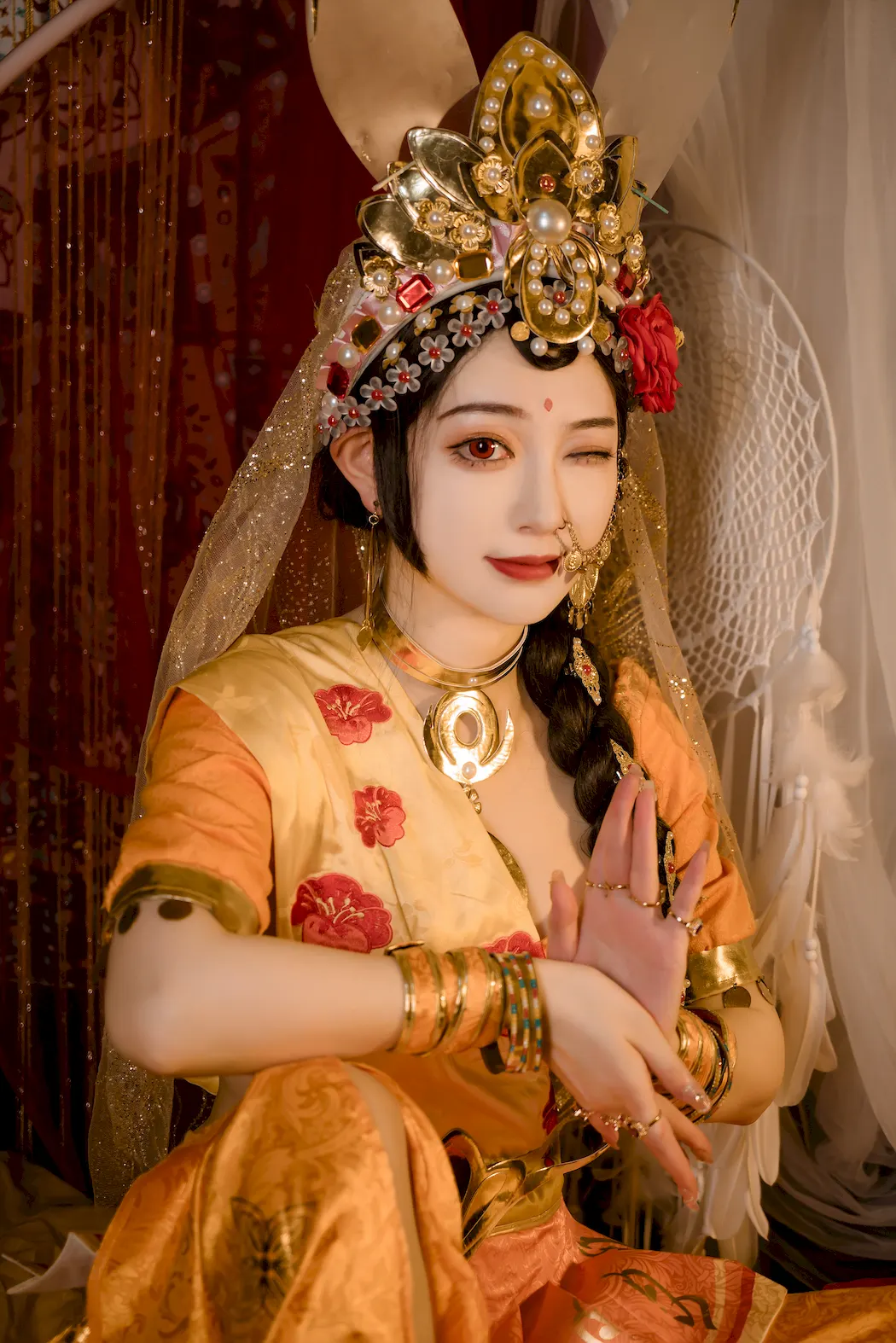 [YITUYU艺图语]2023.09.01 公孙离玉兔公主 桃墨公子x[27+1P/403MB]插图1