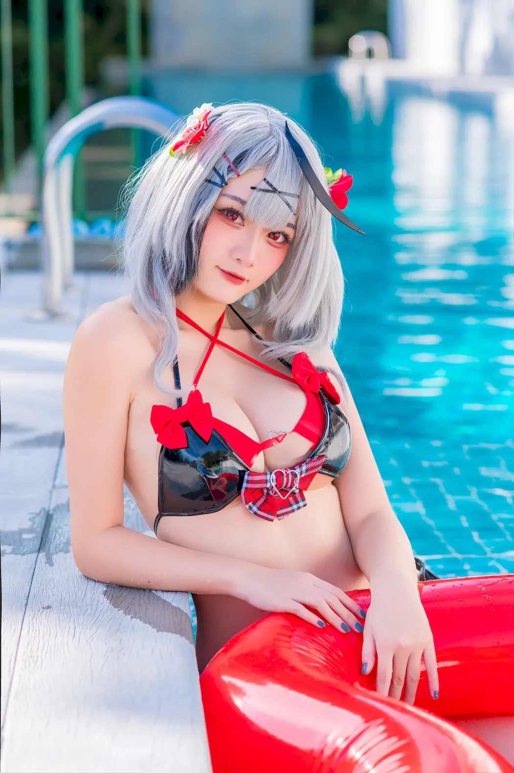 Xiaoyukiko NO.015 – 沙花叉库洛艾 水着[21P/237MB]插图2