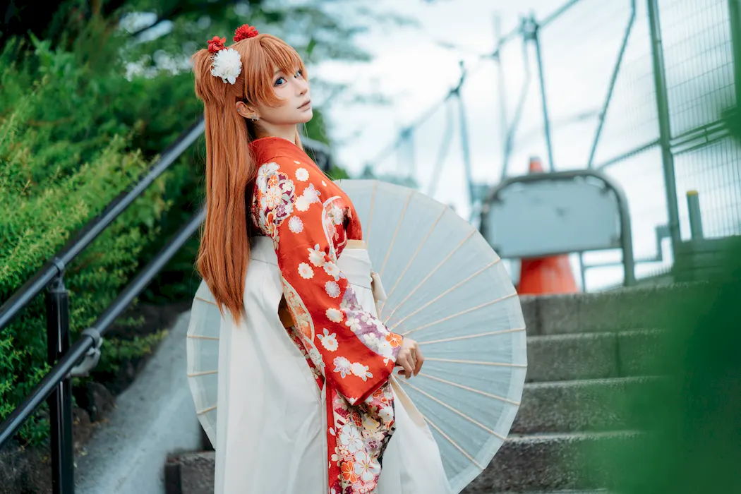 蠢沫沫 NO.320 – EVA 明日香 和服[30P/515MB]插图2