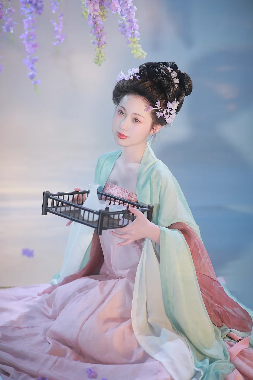 [YITUYU艺图语]2023.09.05 紫藤咏 是汤圆吖吖[29+1P/390MB]插图