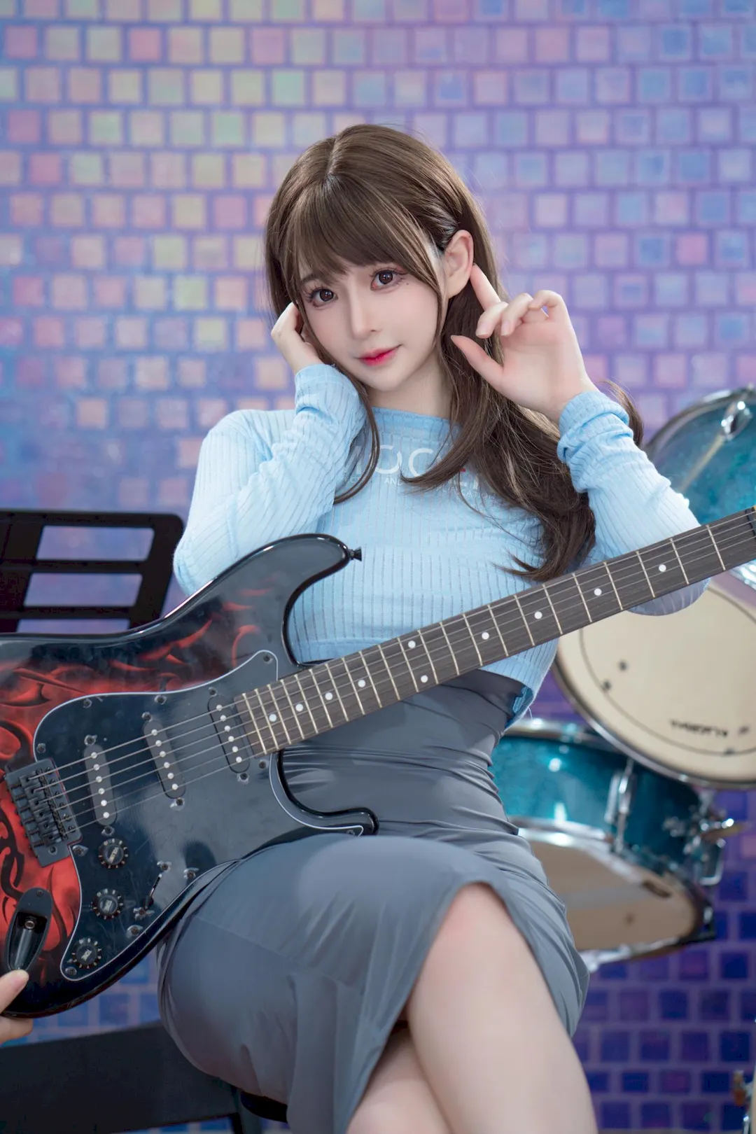 叉子宝宝 NO.018 – 吉他美眉[23P/382MB]插图