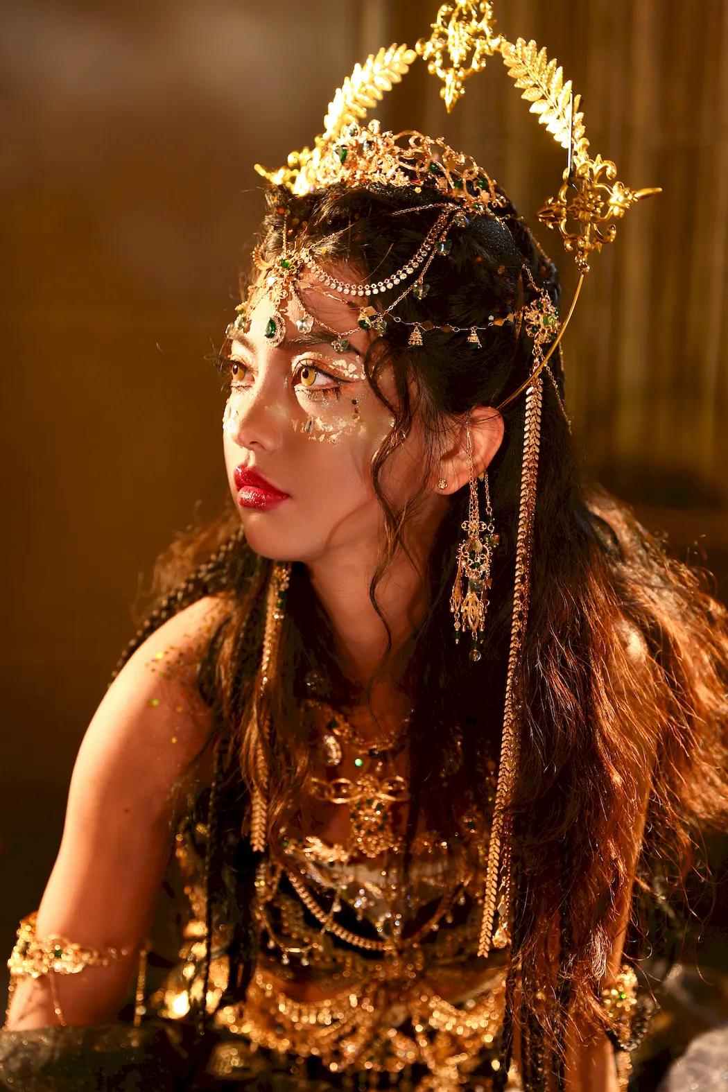 [YITUYU艺图语]2023.08.29 黑金配埃及艳后 kilonova甜腻天意[22+1P/348MB]插图1