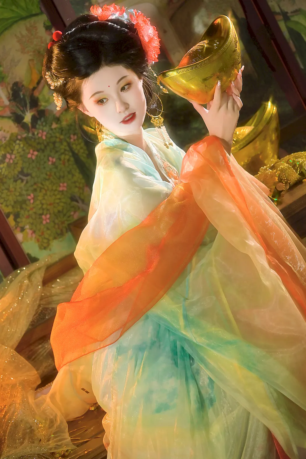 [YITUYU艺图语]2023.09.11 发财锦鲤 心心[23+1P/477MB]插图1