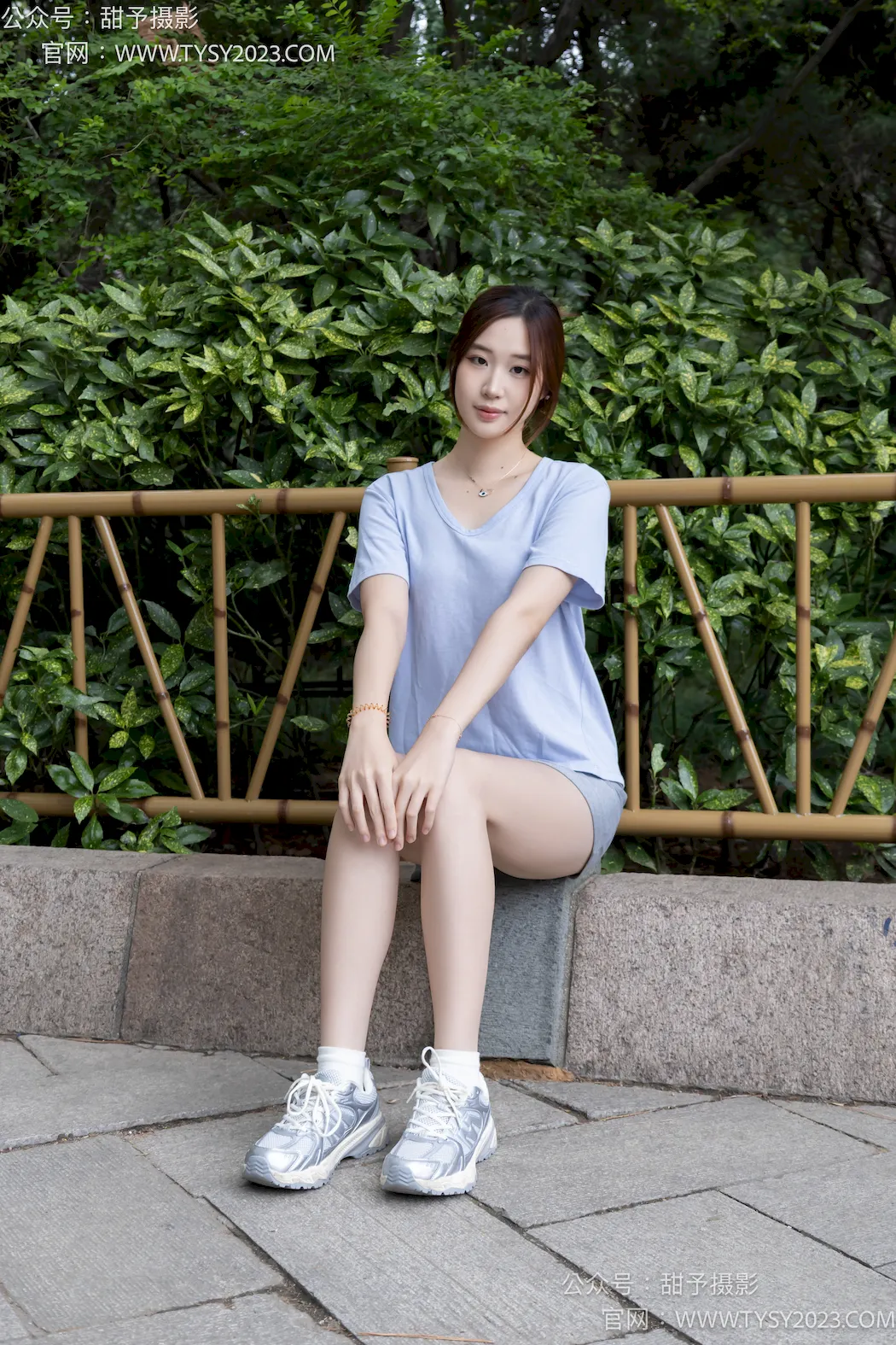 甜予摄影 NO.259 小俏-运动鞋、淡黄色棉袜、裸足[139P/2V/7.80GB]插图2