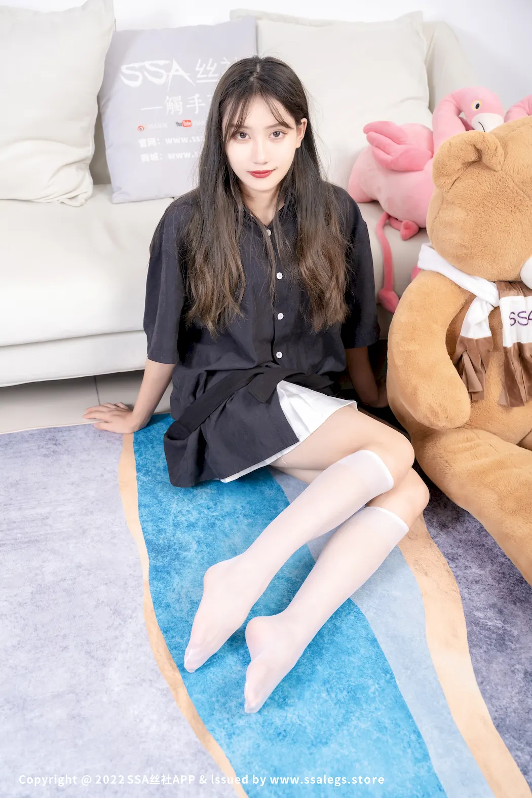 [SSA丝社]超清写真 NO.1267 素人 黑色衬衣（下）[116P/1V/4.11GB]插图3