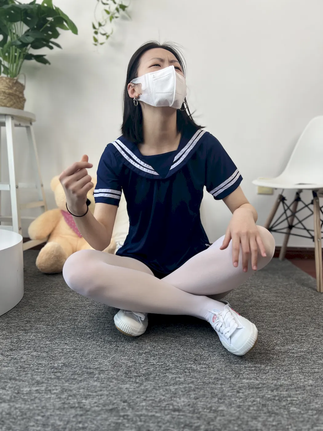 三禾摄影 NO.085 水手服 白丝[305P/2V/1.36GB]插图3