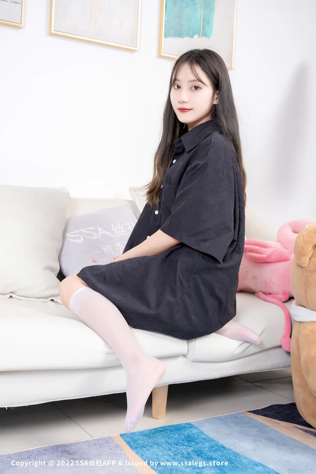 [SSA丝社]超清写真 NO.1267 素人 黑色衬衣（下）[116P/1V/4.11GB]插图