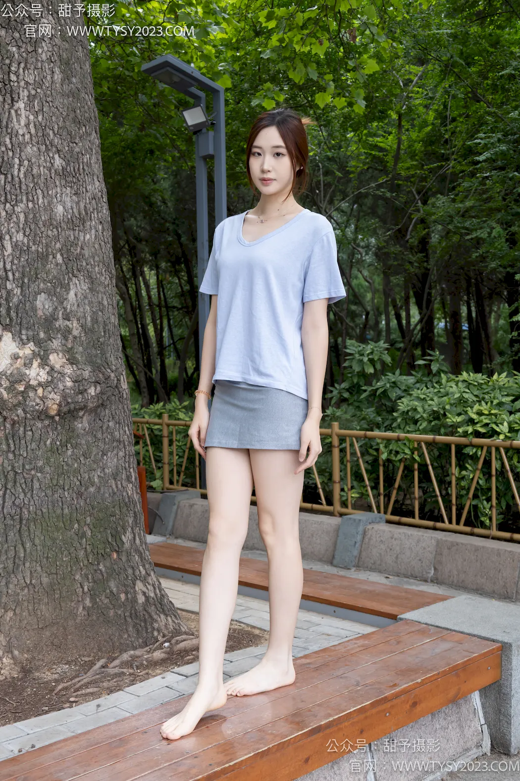甜予摄影 NO.259 小俏-运动鞋、淡黄色棉袜、裸足[139P/2V/7.80GB]插图