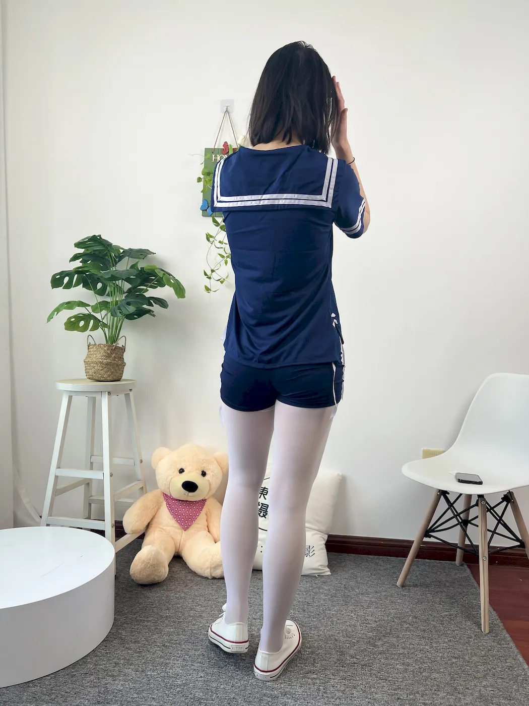 三禾摄影 NO.085 水手服 白丝[305P/2V/1.36GB]插图