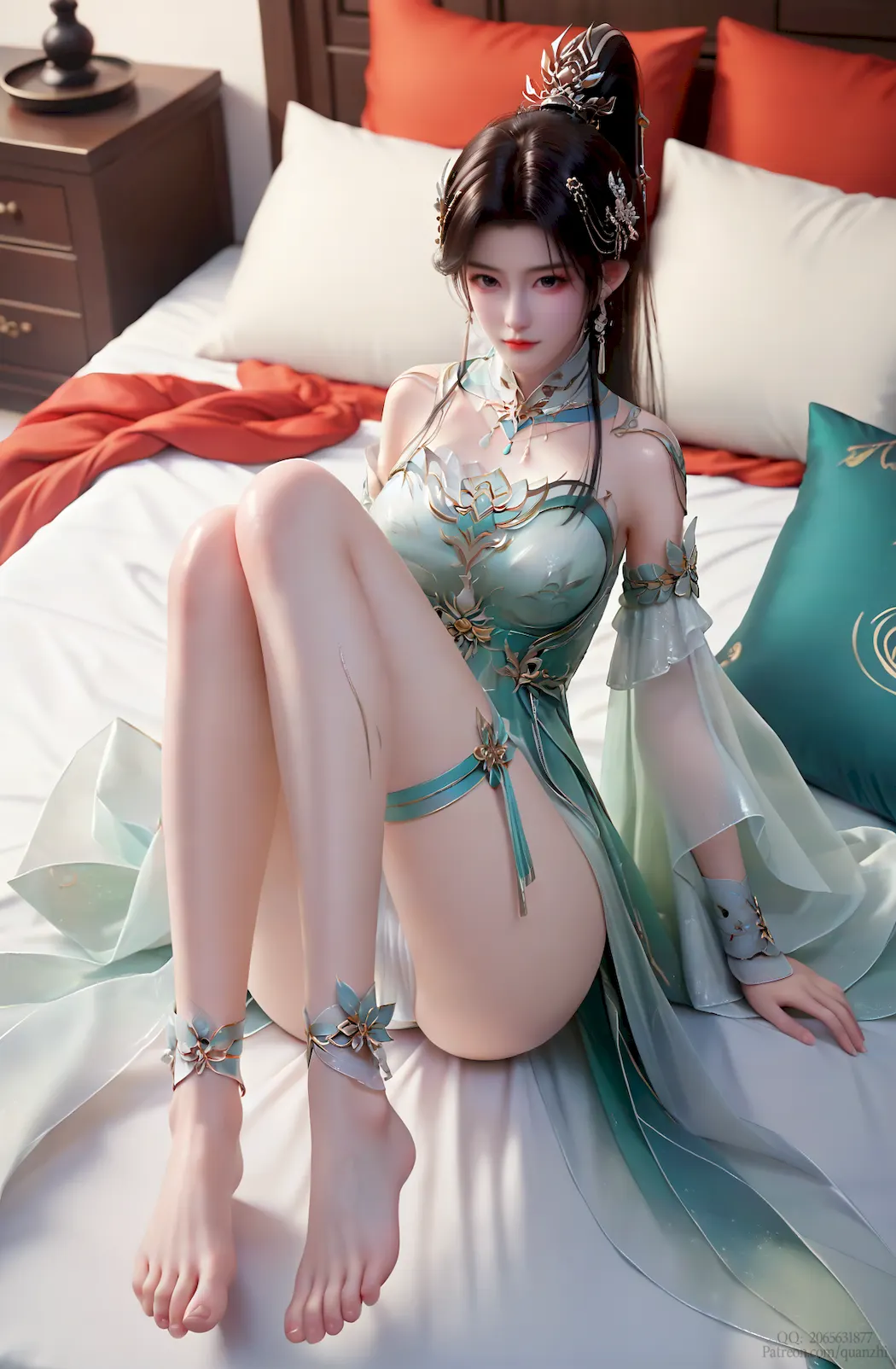 AI绘画 1177 斗破苍穹-古薰儿[14P/35M]插图1