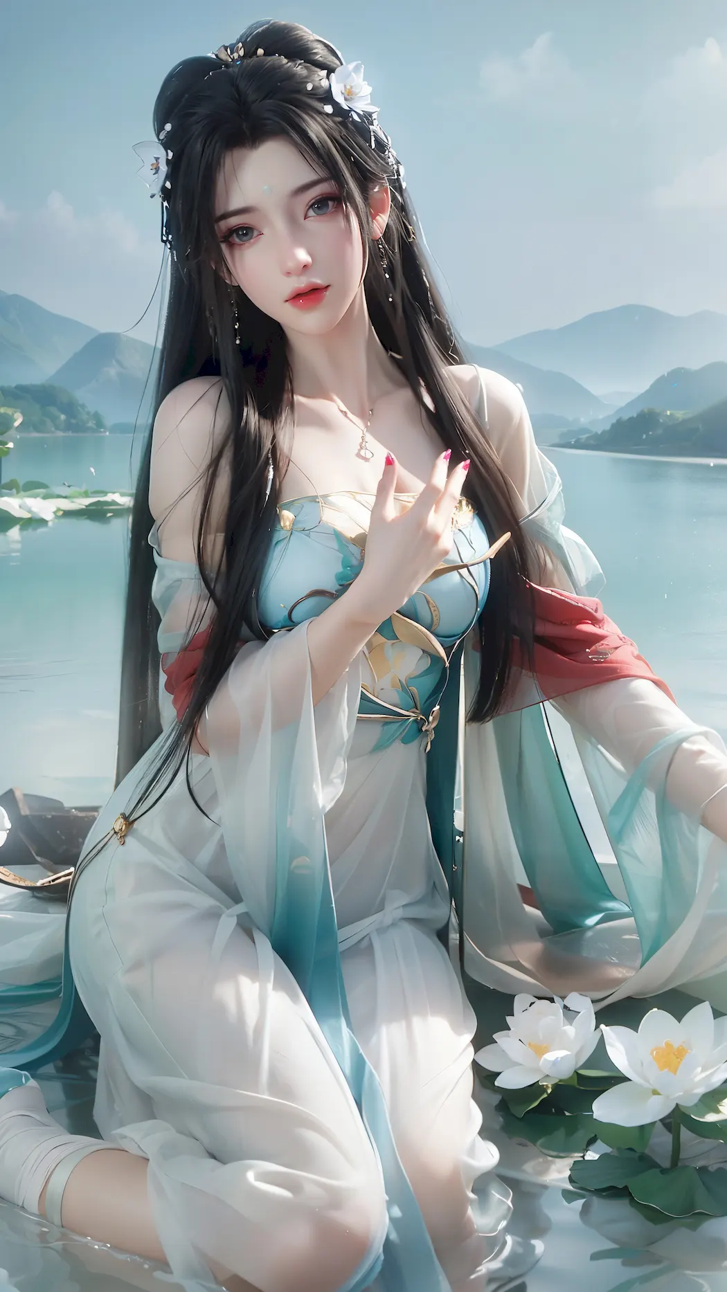 AI绘画 1179 完美世界-清漪[56P/128M]插图