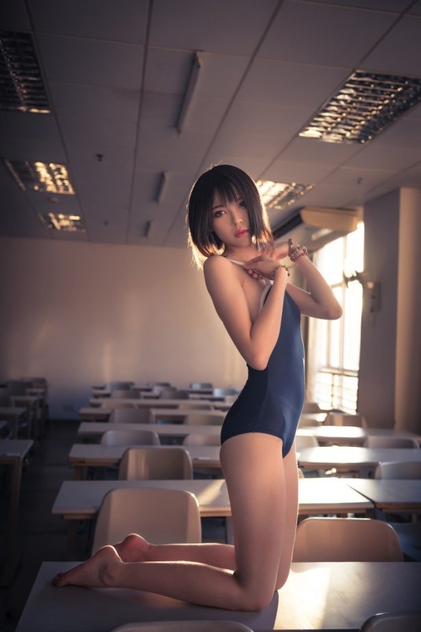 风之领域精品写真@No.166 体操服黑丝少女 [51P/277MB]