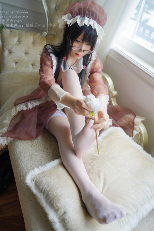 微博红人@软妹摇摇乐 透明白丝钕仆 [136P/9V/978MB]