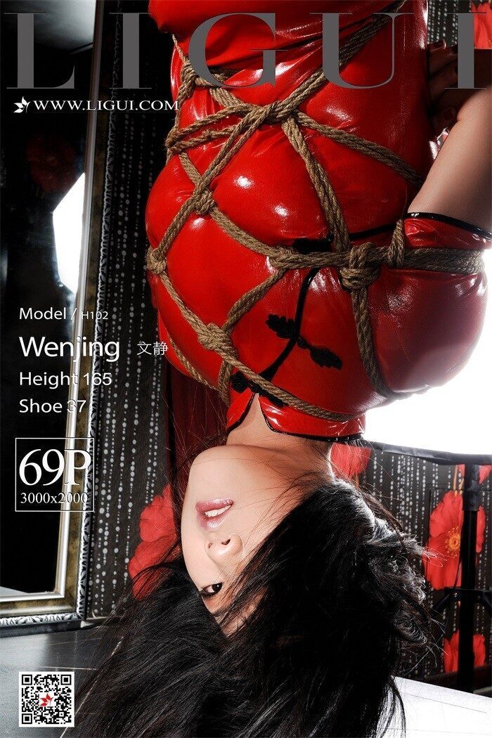 [Ligui丽柜] 2019.07.07 红色旗袍 Model 文静 [69+1P/66.9MB]