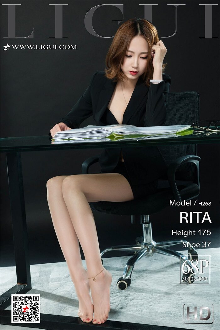 [Ligui丽柜] 2019.10.21《职场肉丝新秀》-RITA [68P/140MB]