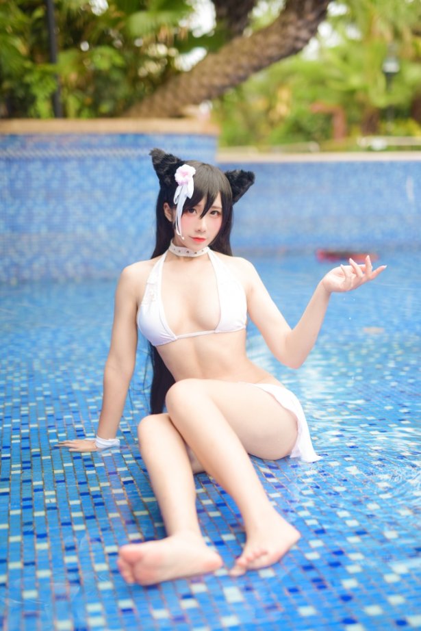 知名动漫博主@九曲Jean – 泳装爱宕 [17P/95MB]