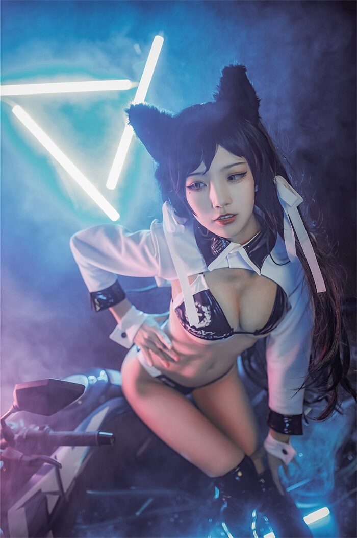 知名动漫博主@水淼aqua 爱宕犬 机车 [17P/167MB]