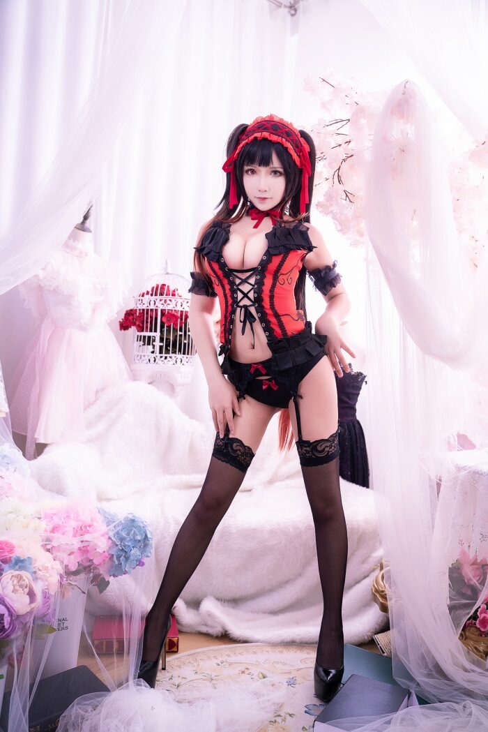 微博红人Coser@抱走莫子aa-狂三 内一佑或 [38P/0.98G]