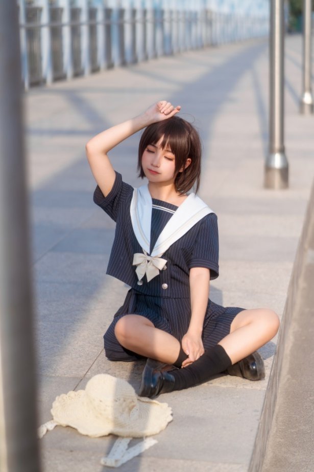 知名动漫博主@蠢沫沫 jk至服 [40P/598MB]