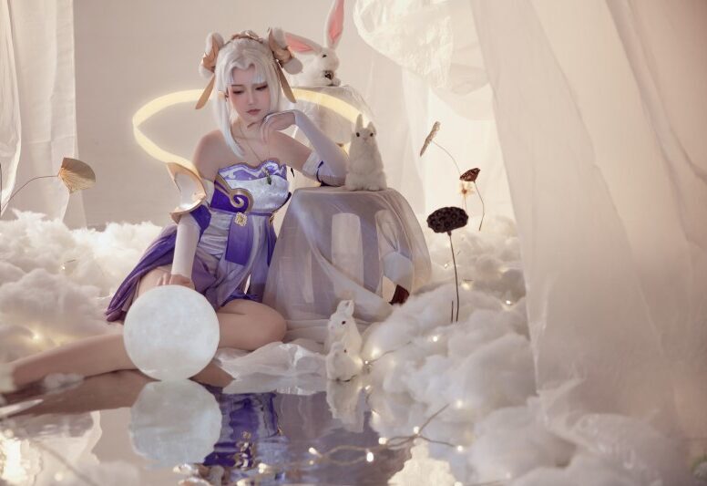 人气coser戚顾儿MIKI – 王者荣耀 嫦娥 [22P-156MB]