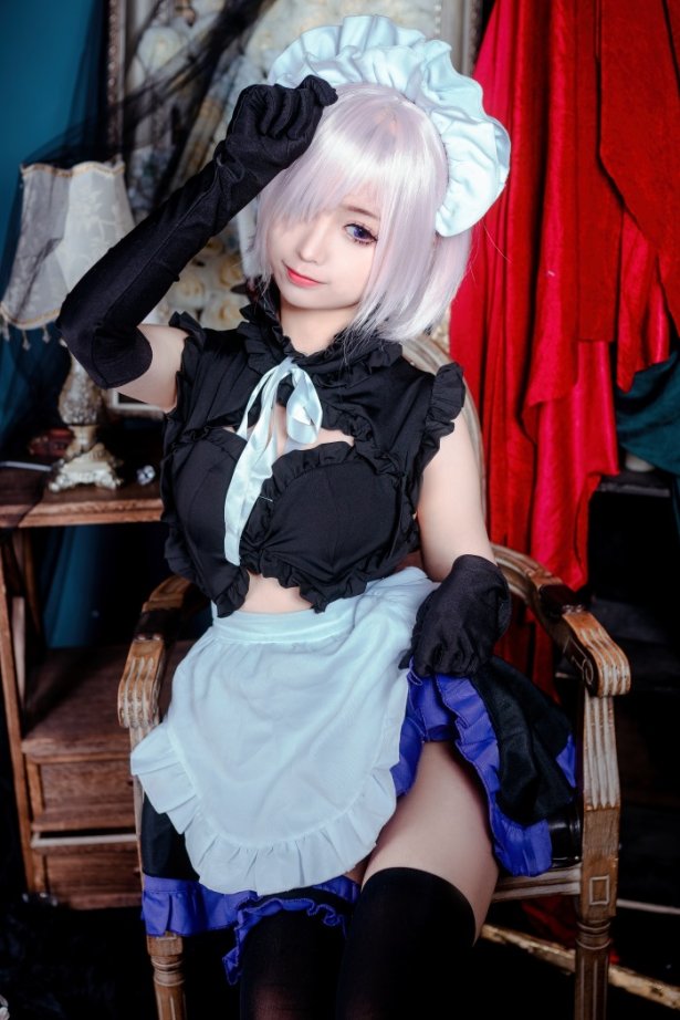 知名动漫博主@蠢沫沫 玛修钕仆 [22P/256MB]